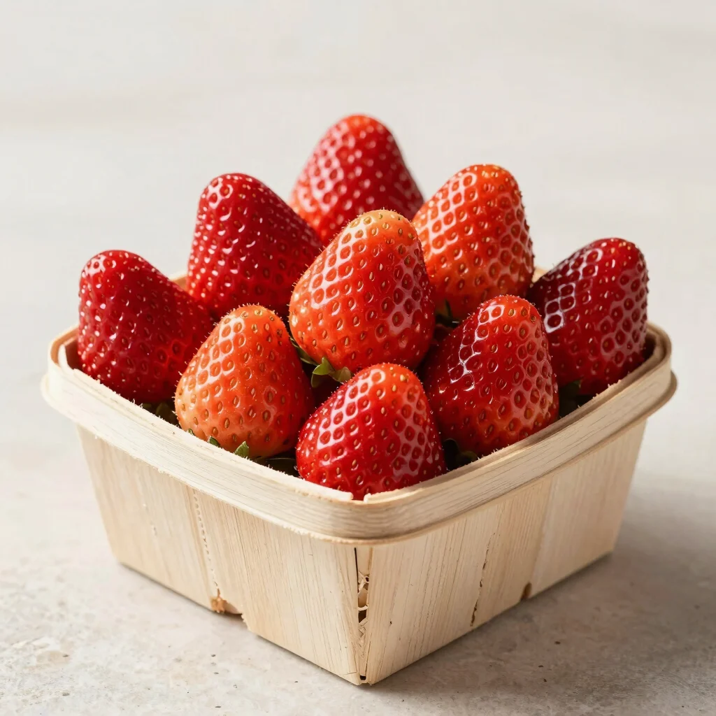 Sweet Sun-Ripened Strawberries
